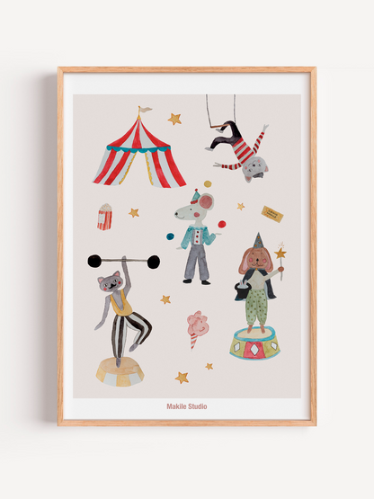 Cirkus Makile (50x70)