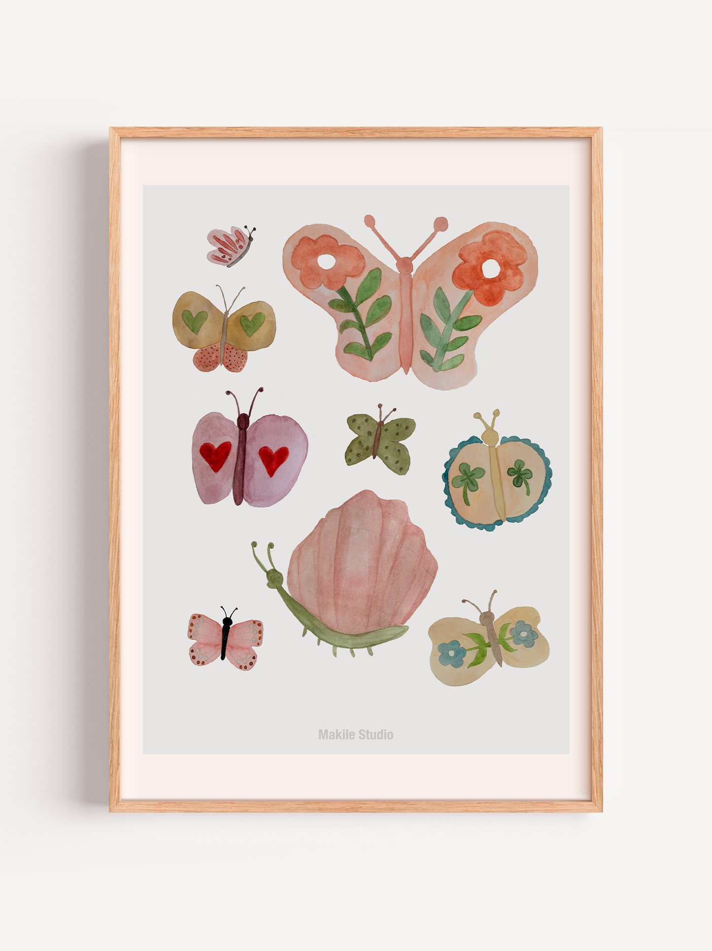 Ellas Sommerfugle (A3)