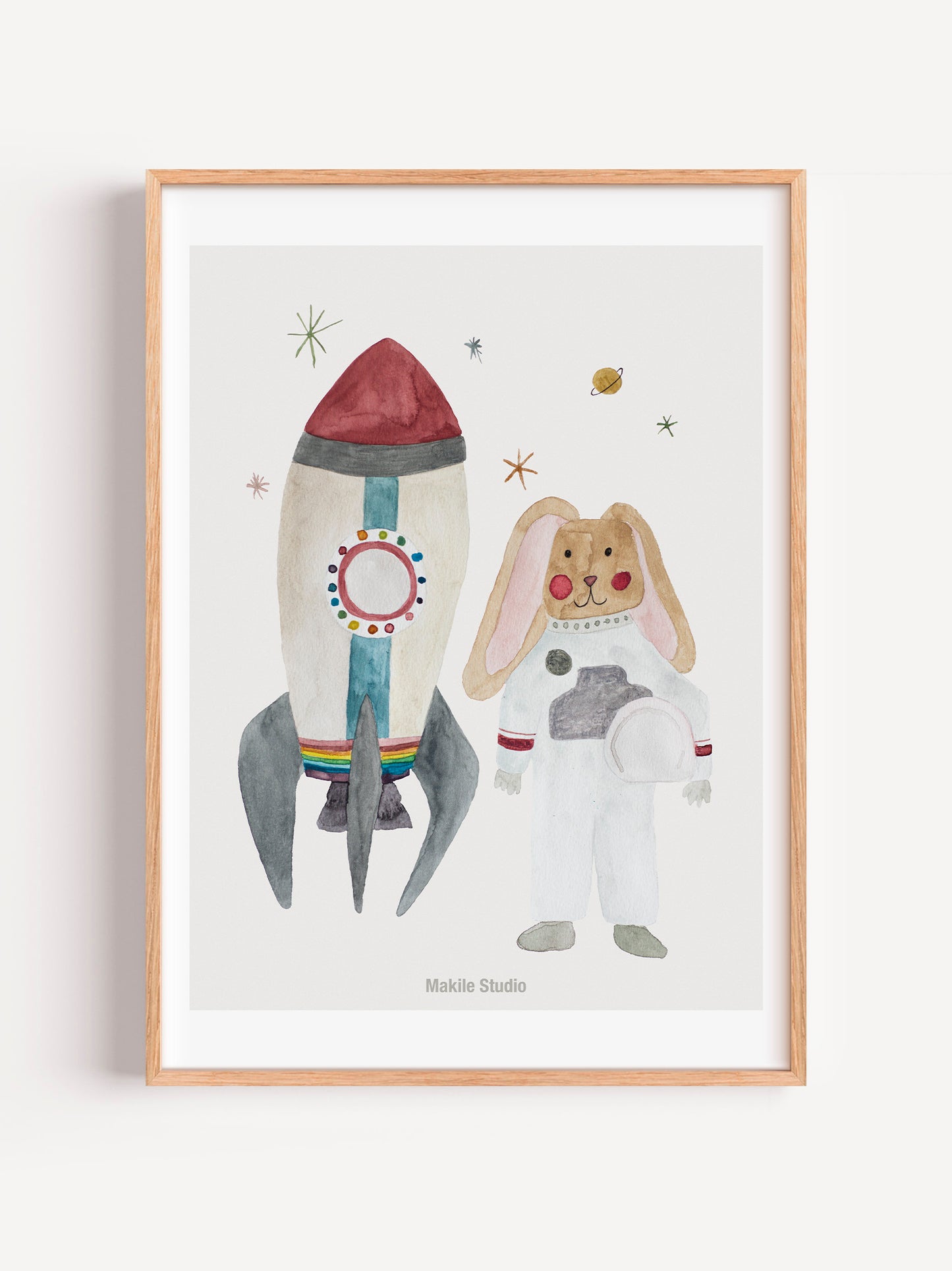 Noa og Regnbueraketten (A3)