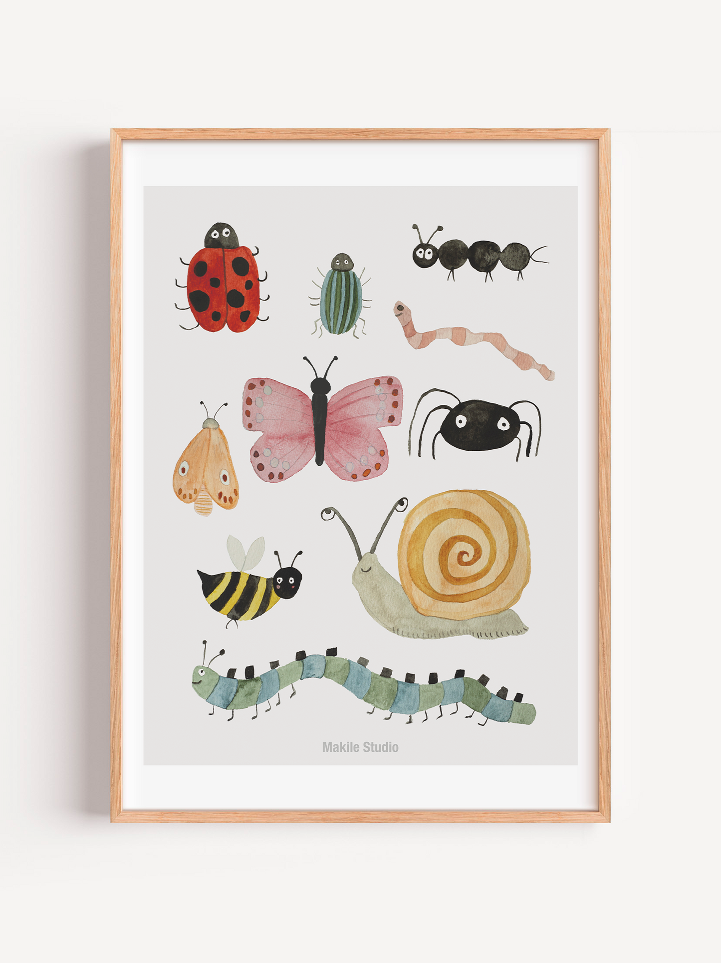 Viggos Krible-Krable Dyr (A3)