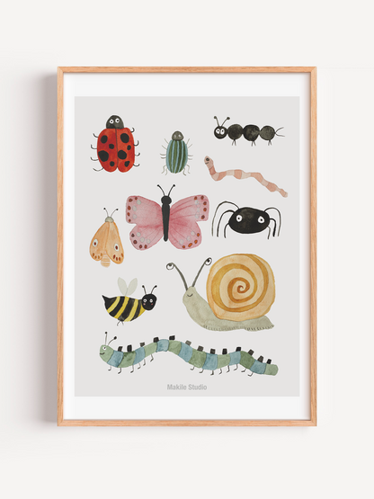 Viggos Krible-Krable Dyr (A3)