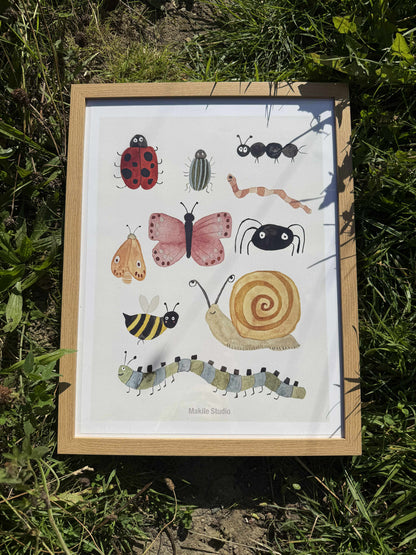 Viggos Krible-Krable Dyr (A3)